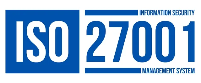 Certificeret efter ISO 27001:2022, ledelsessystem for informationssikkerhed